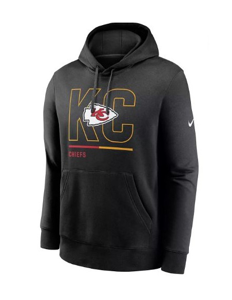 Sudadera Nike Kansas City Chiefs City Negra