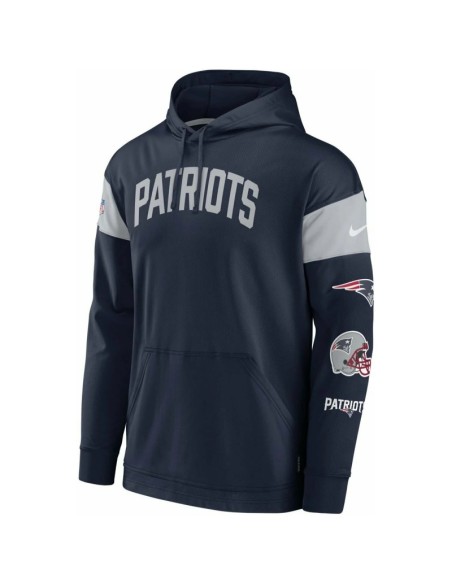 Sudadera Nike New England Patriots Negra