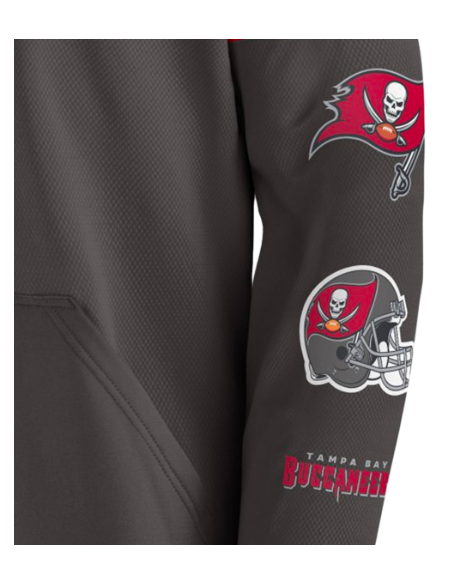 Sudadera Nike Tampa Bay Buccaneers Gris