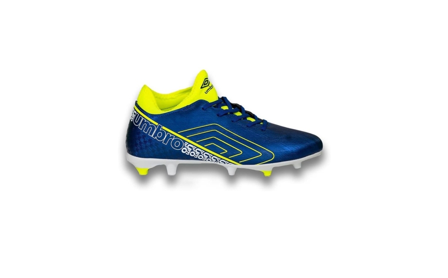 Bota de Fútbol Umbro Spirito Ag-Jnrsodalite Blue / Lime Punch / White