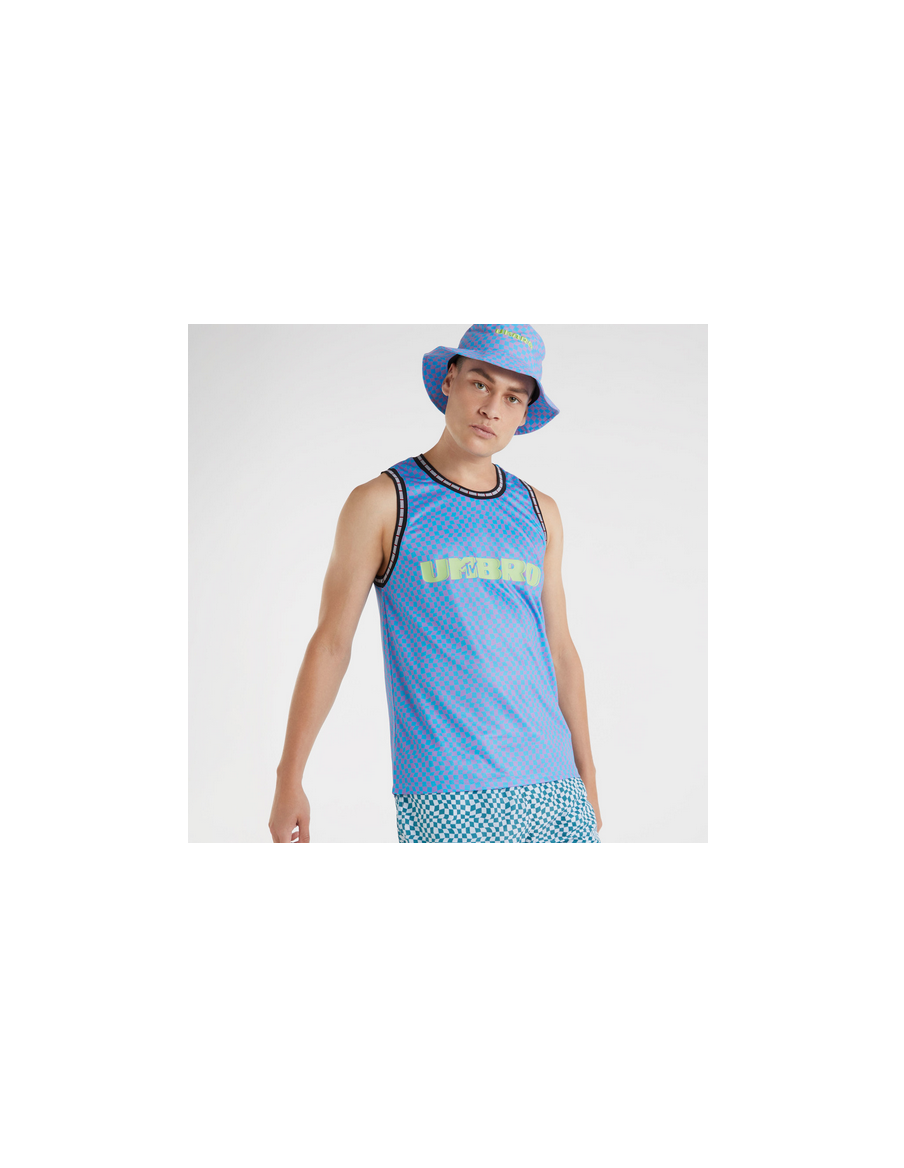 Camiseta Umbro x Mtv Vest Malibu Blue / Fairy Wren