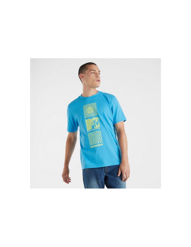 Camiseta Umbro x Mtv Graphic Tee Malibu Blue