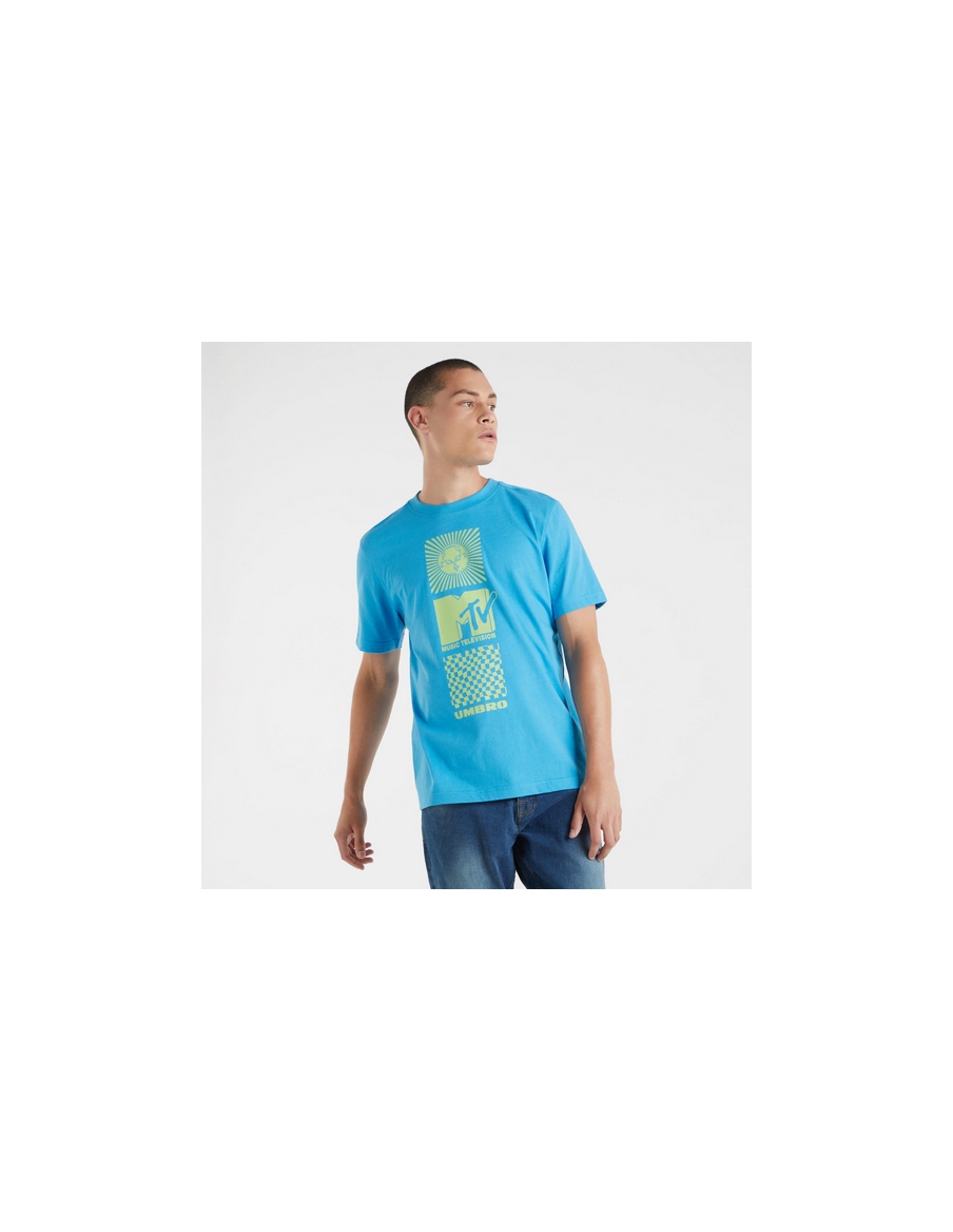 Camiseta Umbro x Mtv Graphic Tee Malibu Blue