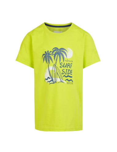 Camiseta Regatta Niño Bosley VII Amarilla