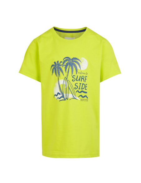 Camiseta Regatta Niño Bosley VII Amarilla