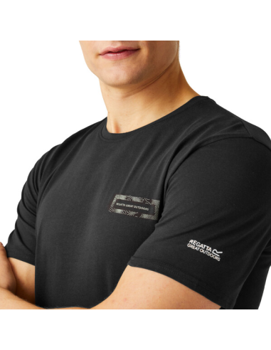Camiseta Regatta Breezed IV Negra