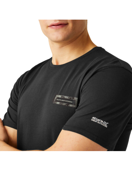Camiseta Regatta Breezed IV Negra