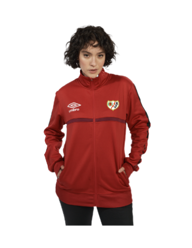 Chaqueta Umbro Rayo Vallecano Walking 23-24 Player Jacket  Umbro Junior Rojo