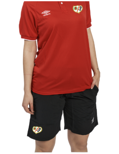 Short Rayo Vallecano Walking 23-24 Umbro Junior Rojo