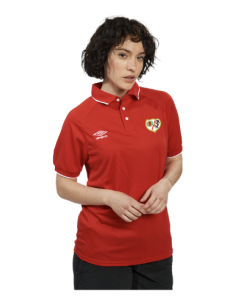 Polo Rayo Vallecano Walking 23-24 Player Umbro Rojo Junior
