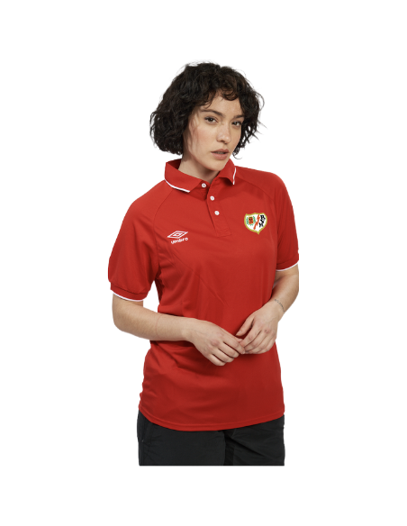 Polo Rayo Vallecano Walking 23-24 Player Umbro Rojo Junior