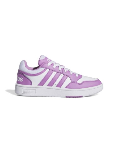 Zapatilla Adidas Mujer Hoops 3.0 Blanca