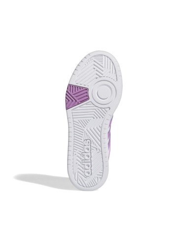 Zapatilla Adidas Mujer Hoops 3.0 Blanca