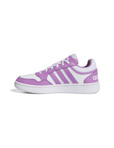 Zapatilla Adidas Mujer Hoops 3.0 Blanca