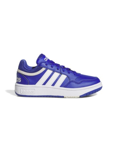 Zapatilla Adidas Niño Hoops 3.0 Azul