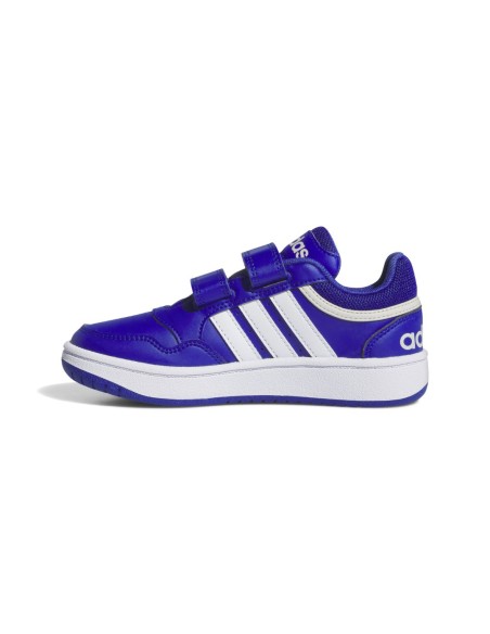 Zapatilla Adidas Niño Hoops 3.0 Azul