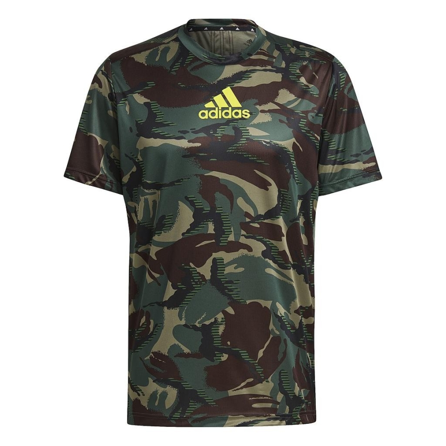 Camiseta Adidas Essentials Camo