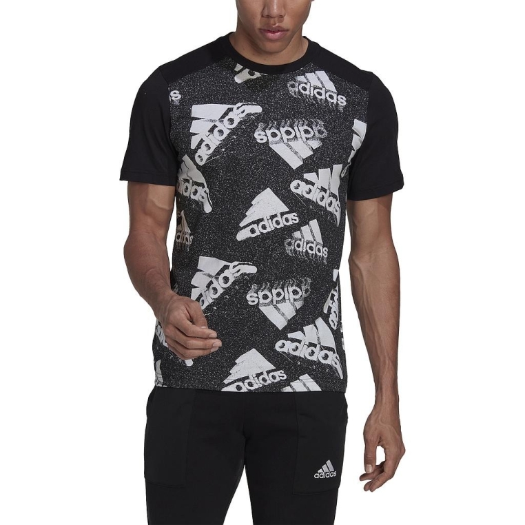 Camiseta Adidas Sportwear Negra