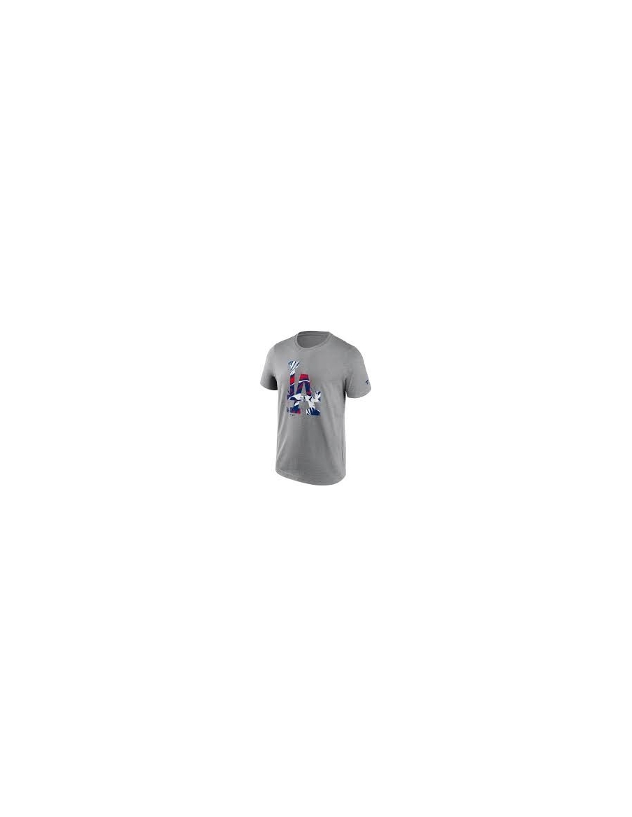 Camiseta Fanatics Los Angeles Dodgers Gris