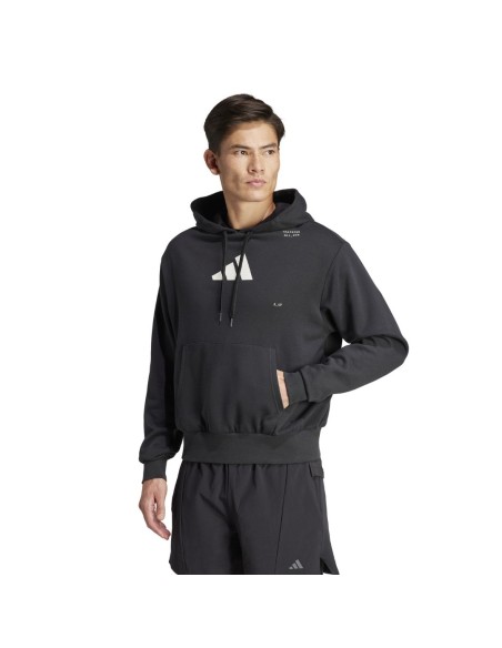 Sudadera Adidas Hombre Performance Negra