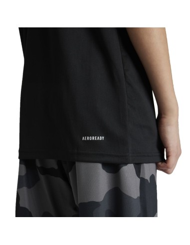 Camiseta Adidas Niño Sportswear Negra