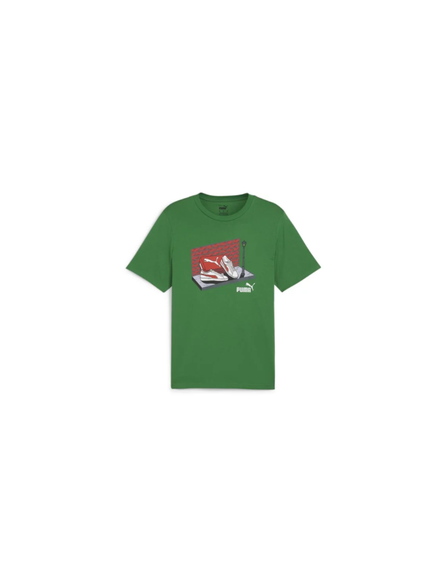 Camiseta Puma Graphics Verde