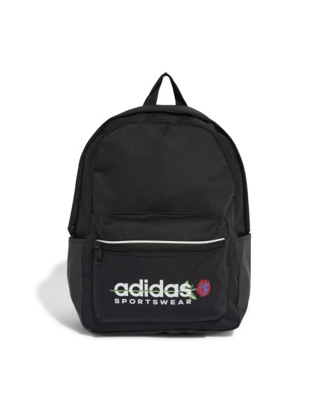 Mochila Adidas Flower Negra