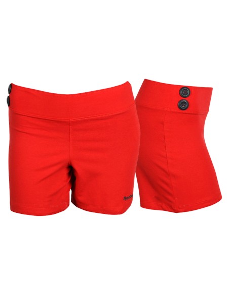 Short Reebok Mujer Rojo