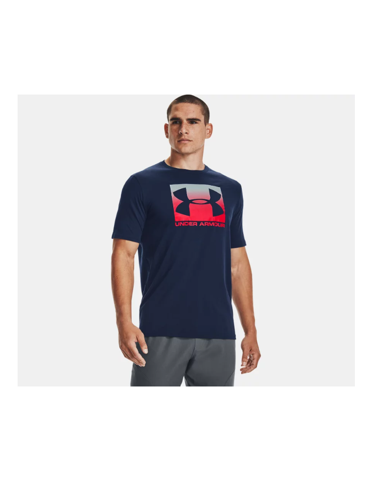 Camiseta Under Armour Hombre Boxe3d Sportstyle Marino