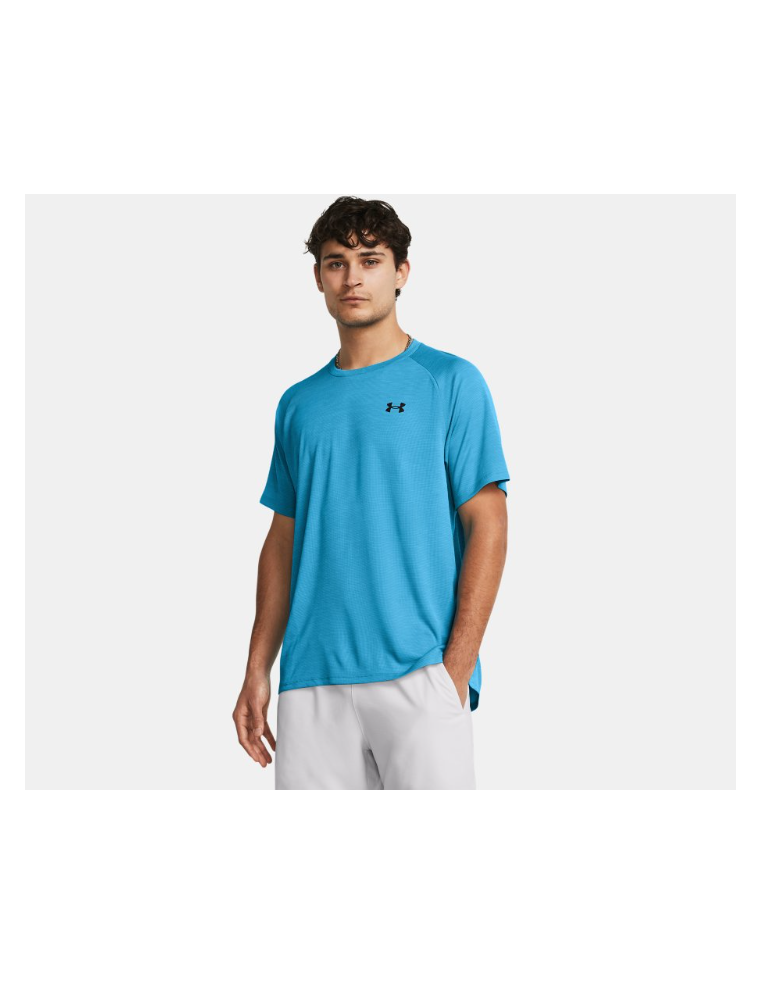 Camiseta Under Armour Hombre Tech Textured Azul