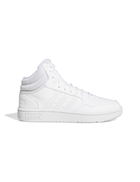 Zapatilla Adidas Mujer Hoops 3.0 Blanca