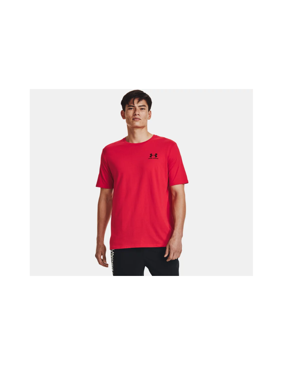 Camiseta Under Armour Hombre Sportstyle Roja