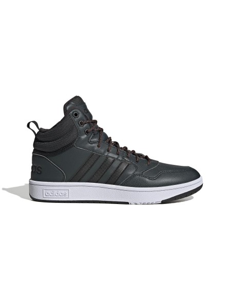 Zapatilla Adidas Hoops 3.0 Mid Verde