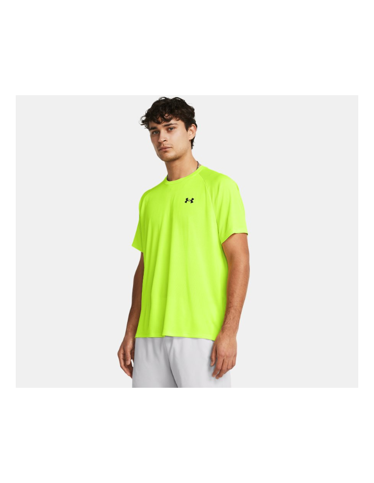 Camiseta Under Armour Hombre Tech Textured Amarilla