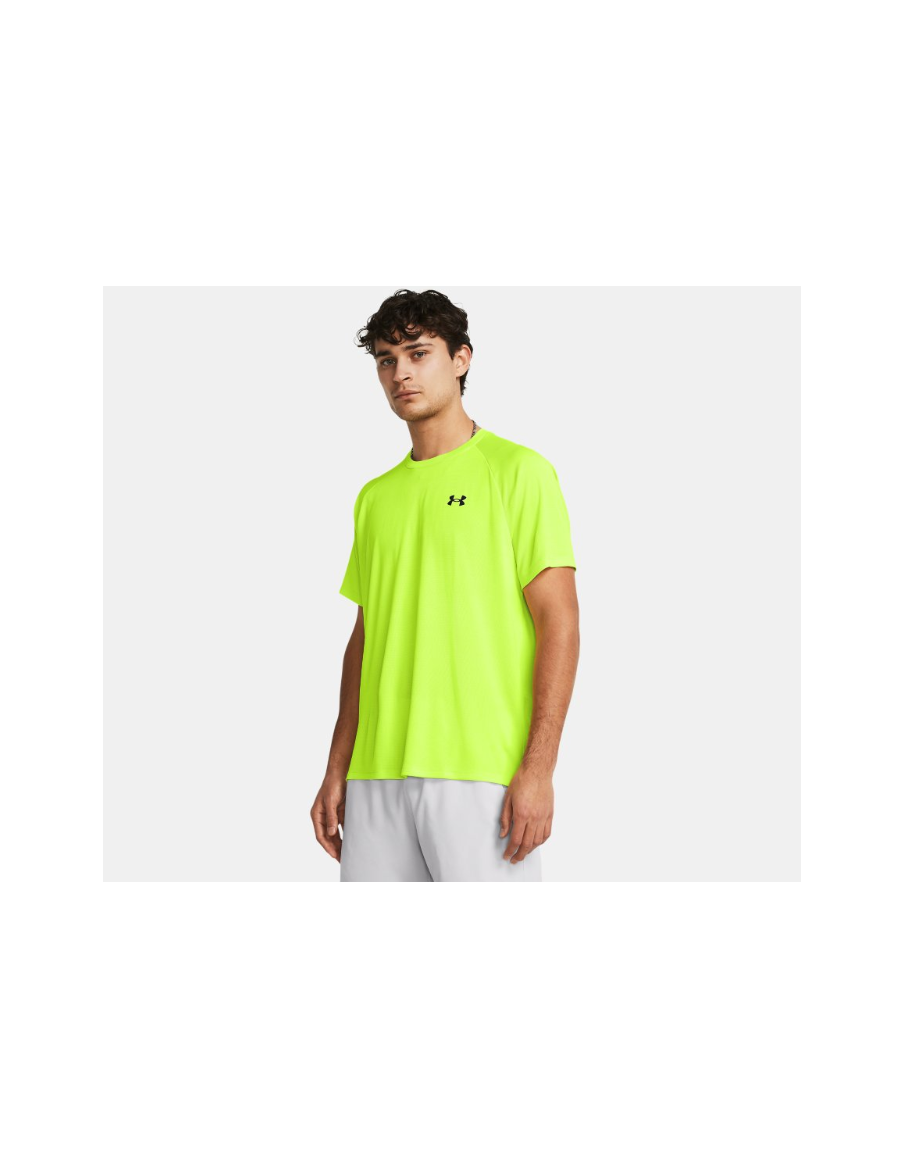 Camiseta Under Armour Hombre Tech Textured Amarilla