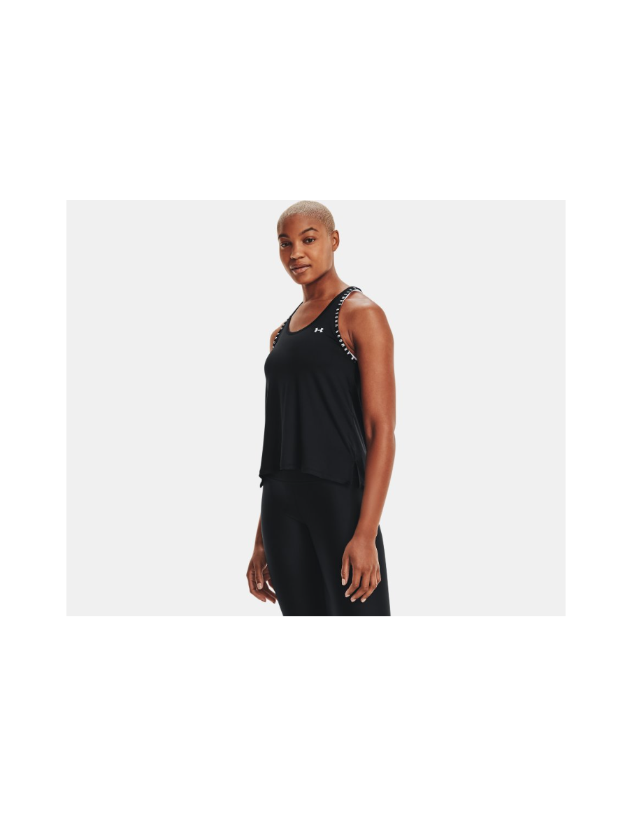 Camiseta Under Armour Mujer Knockout Tank Negra