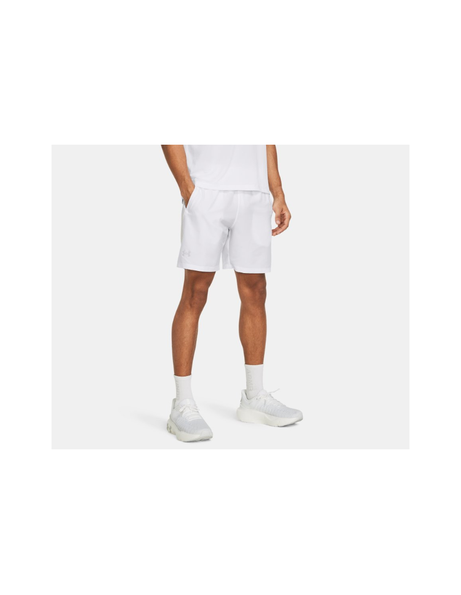 Short Under Armour Launch 7" Blanco