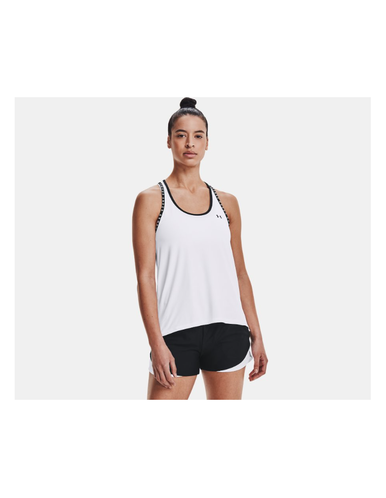 Camiseta Under Armour Mujer Knockout Tank Blanca