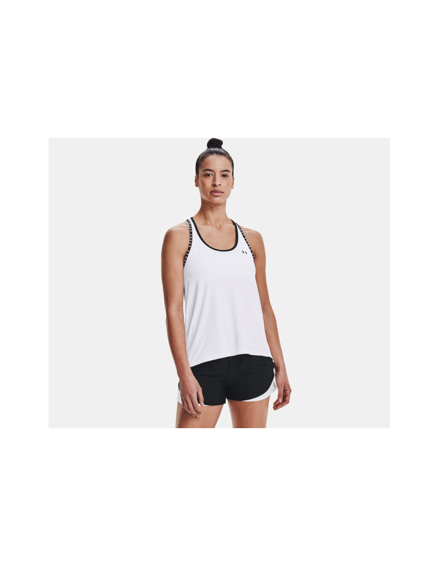 Camiseta Under Armour Mujer Knockout Tank Blanca