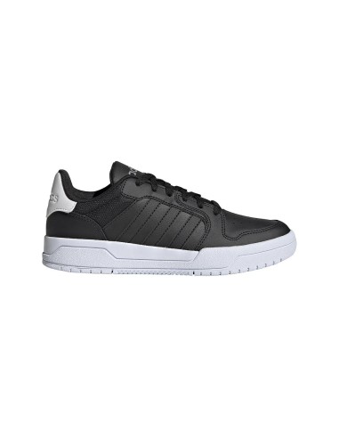 Zapatilla Entrap Adidas Junior Negra / Blanco