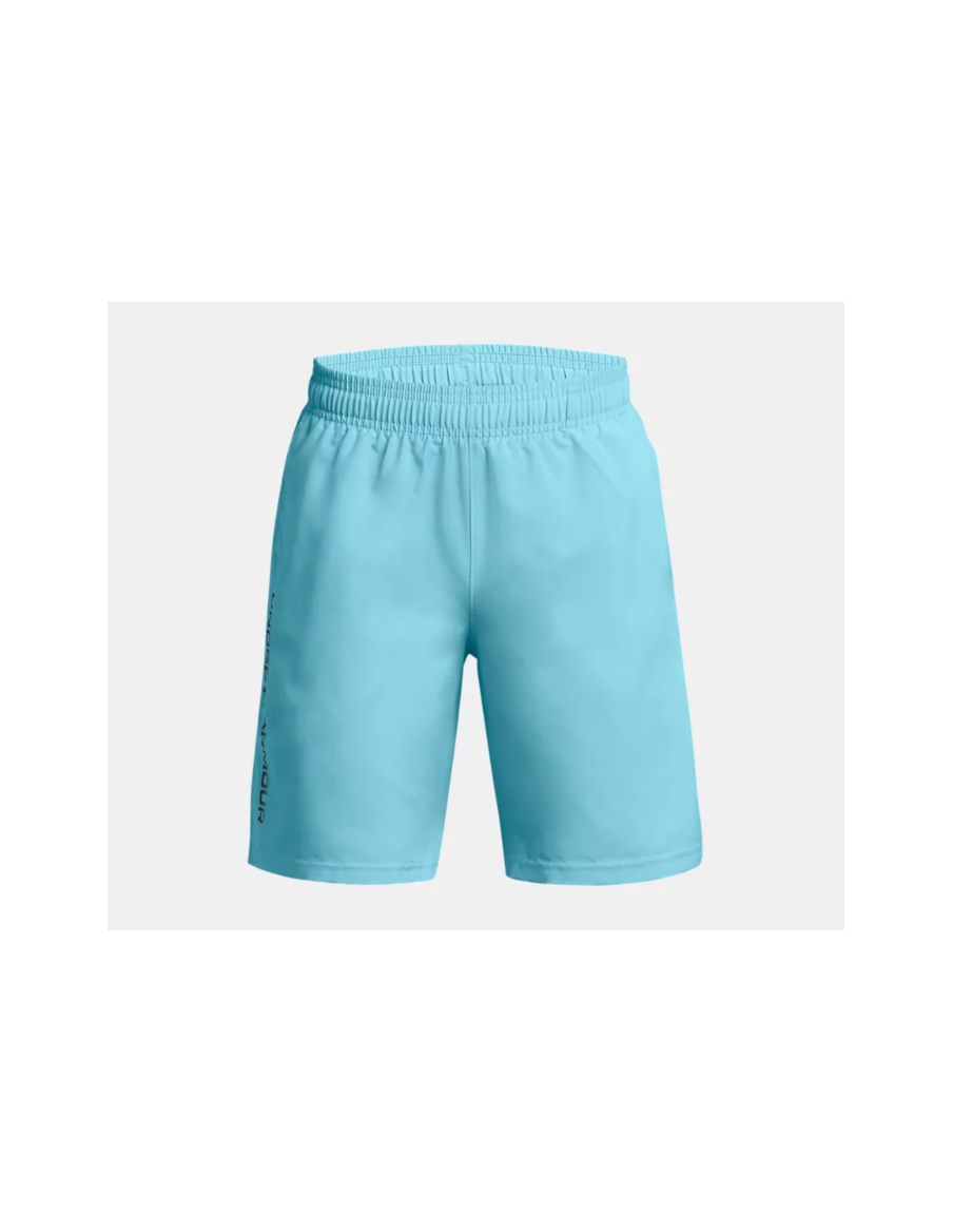 Short Under Armour Niño Woven Wdmk Azul