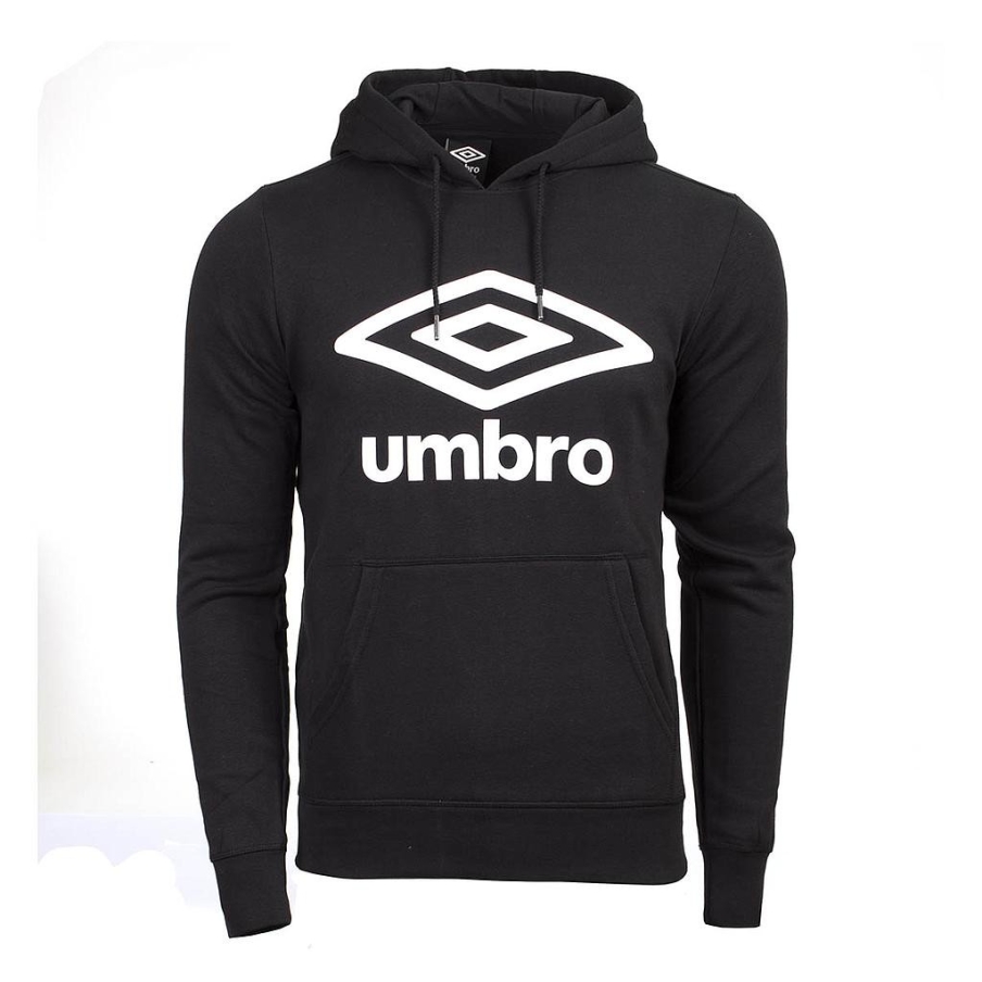 SUDADERA WARDROBE UNISEX LARGE LOGO HOODIE BLACK