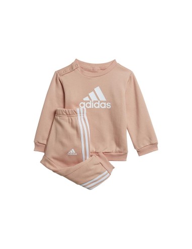 Chándal Infants Badge Adidas Junior Rosa