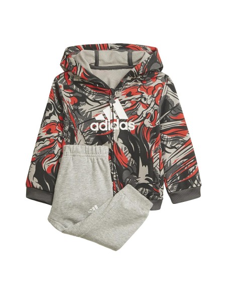 Chándal Infants Jogger Set Adidas Junior Gris