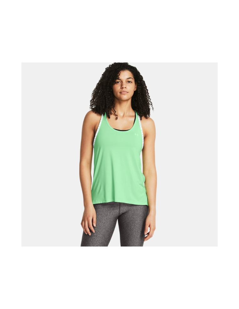 Camiseta Under Armour Mujer Knockout Tank Verde