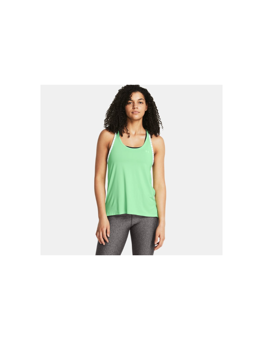 Camiseta Under Armour Mujer Knockout Tank Verde