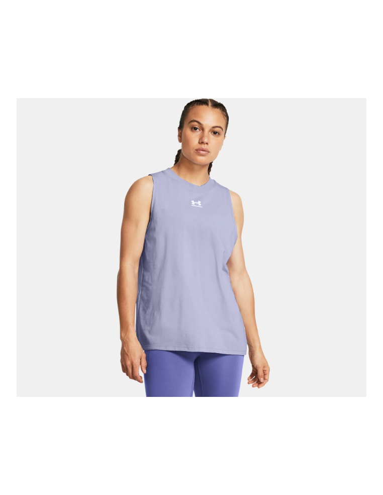 Camiseta Under Armour Off Campus Muscle Tank Malva