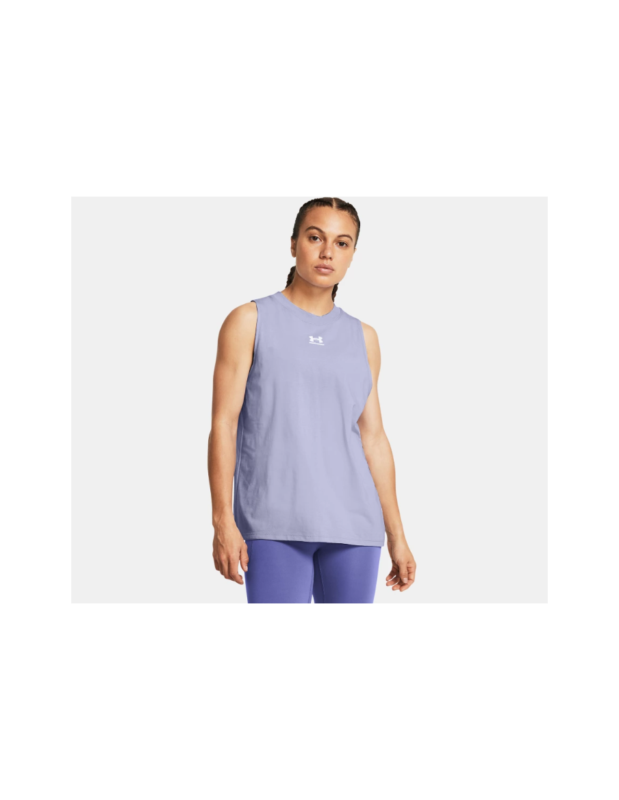 Camiseta Under Armour Off Campus Muscle Tank Malva