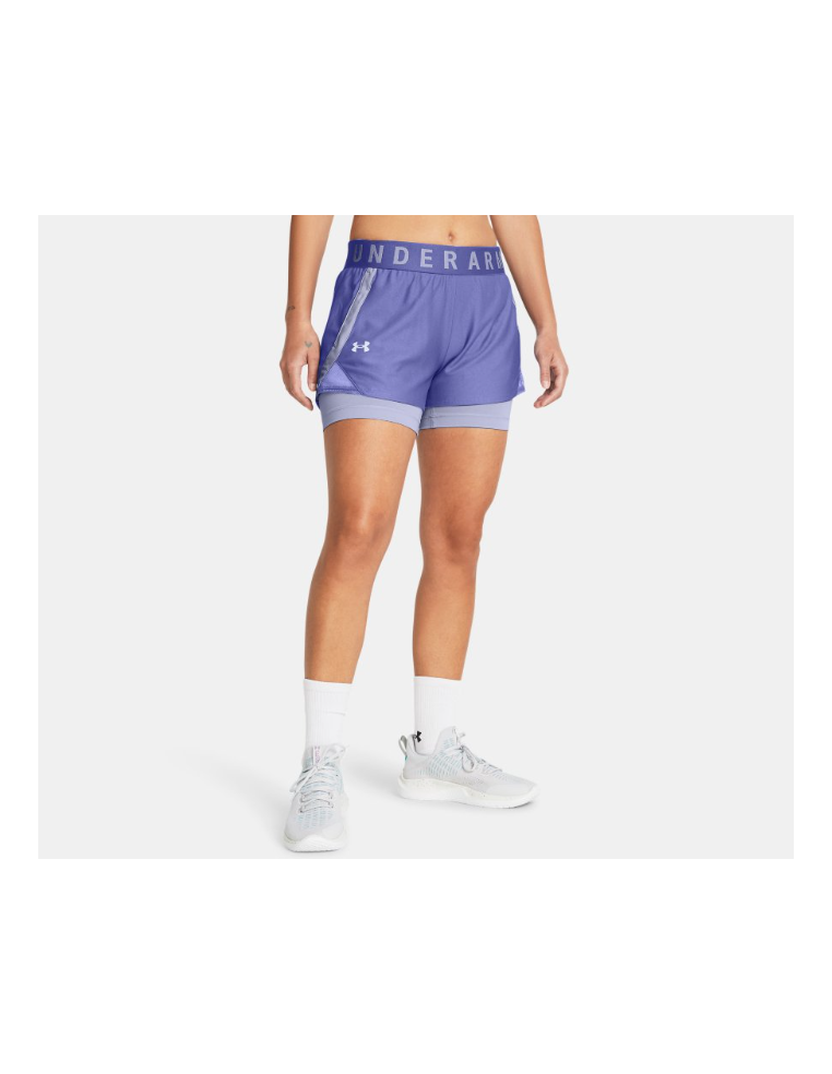 Short Under Armour Mujer Play Up 2 In 1 Malva