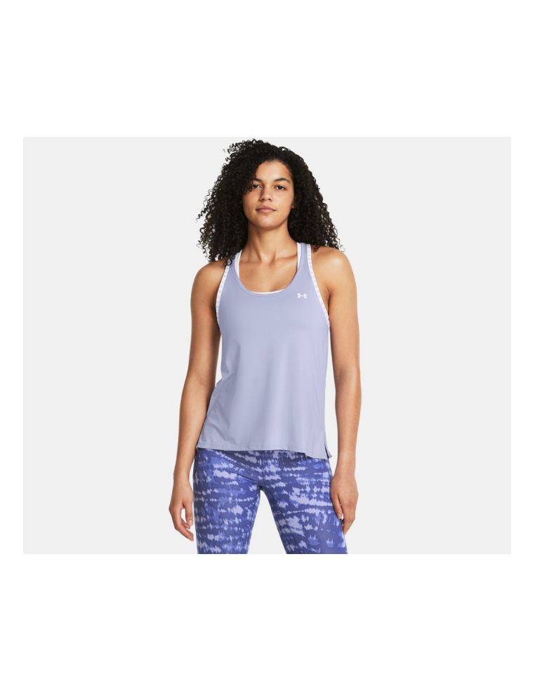 Camiseta Under Armour Mujer Knockout Tank Malva